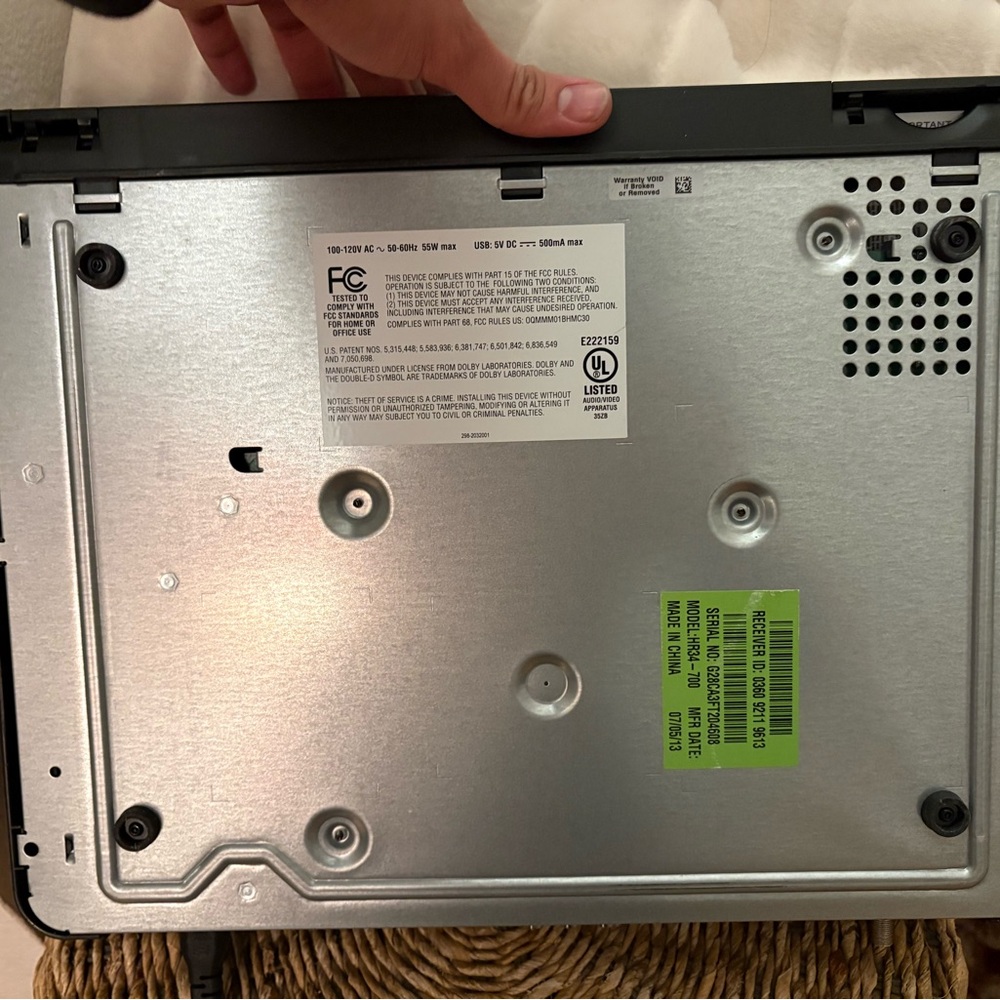 DirectTV Receiver Model HR34-700 - Picture 3 of 10